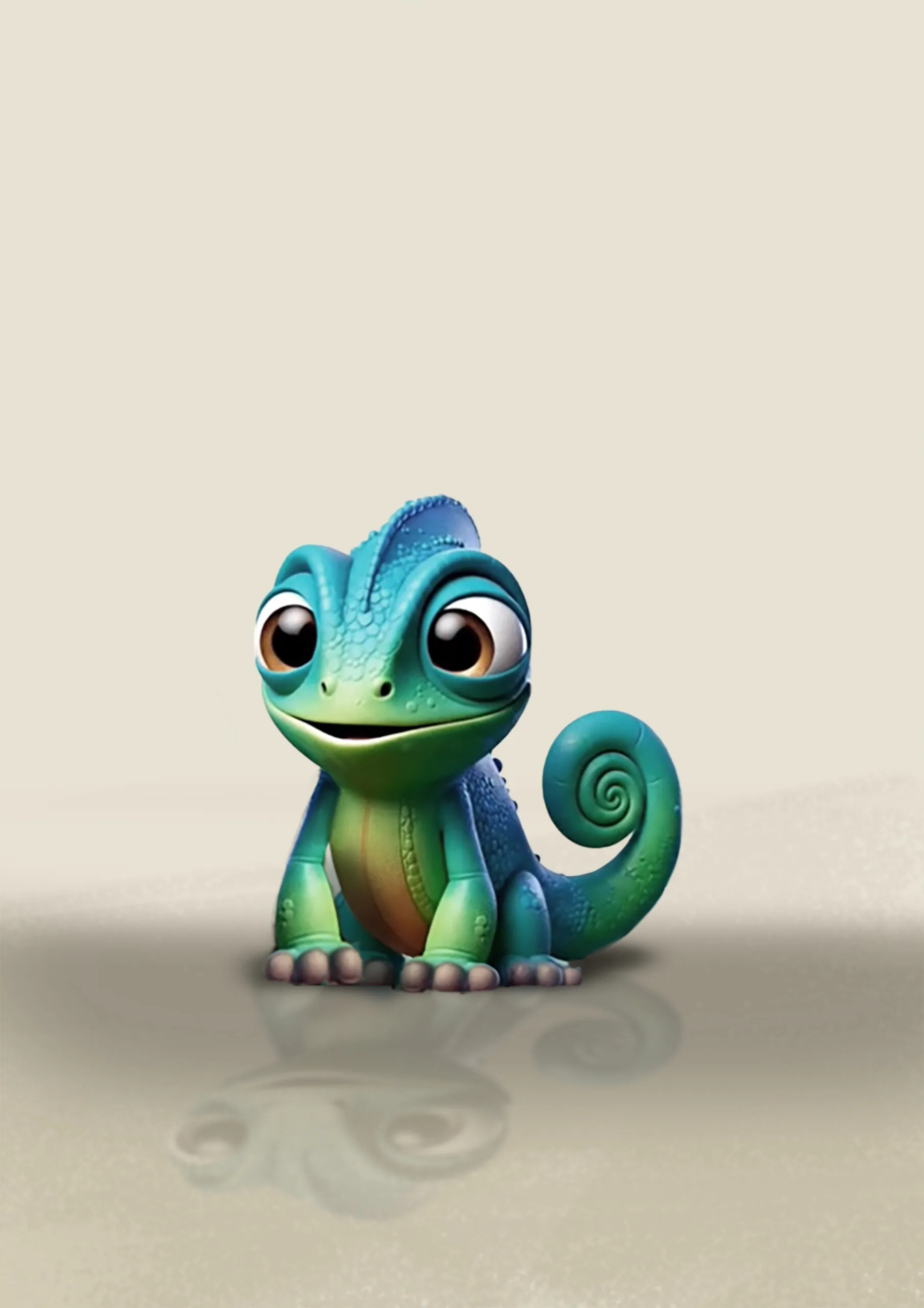 Kali le caméléon d'Unikalys