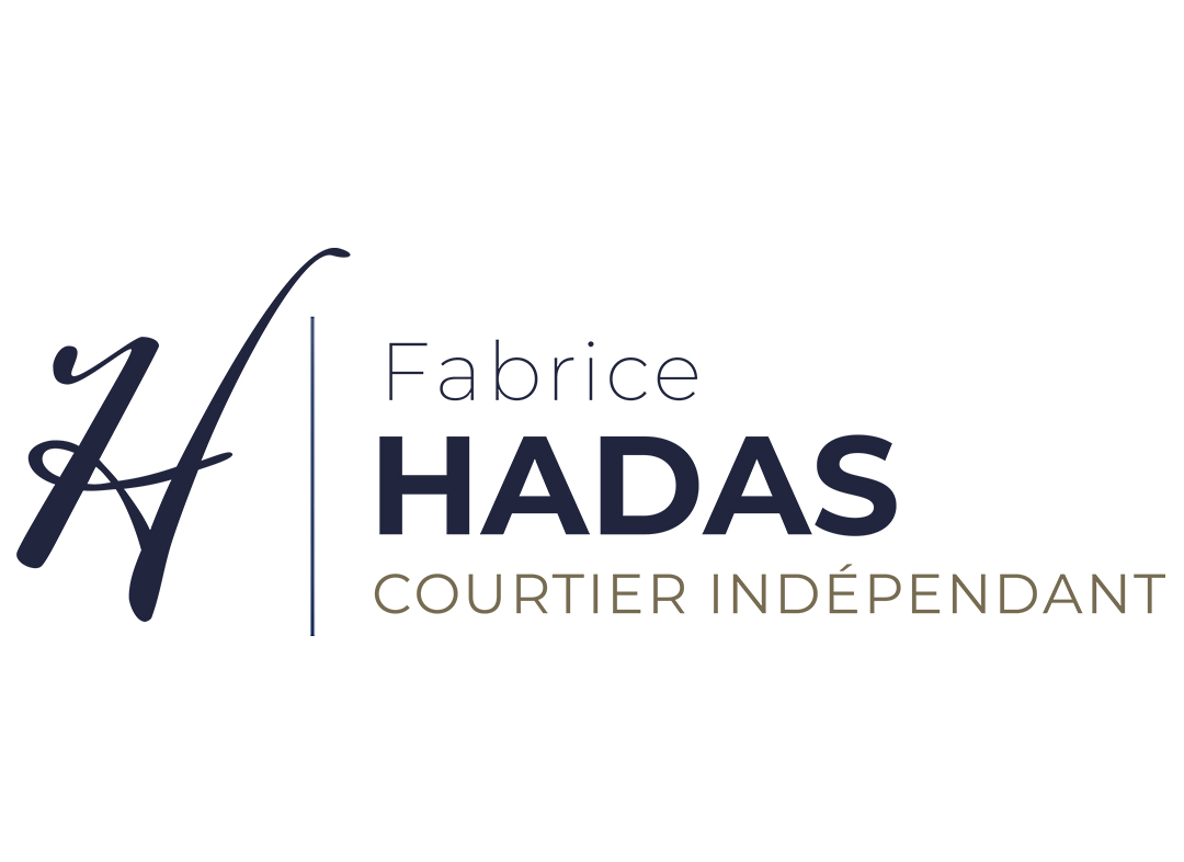 Logo et identité visuelle courtier Fabrice HADAS