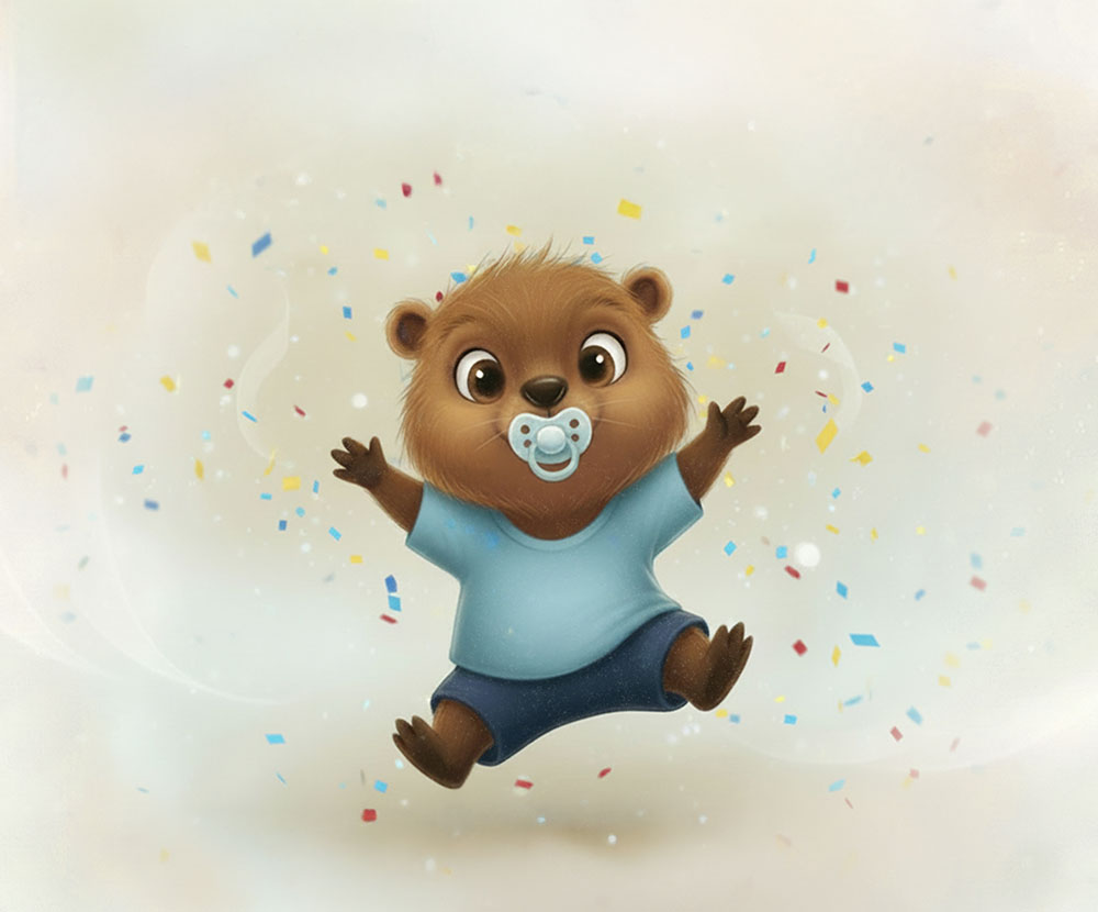 Rodolphe personnage crée par Fanny Kachler Schiebler Unikalys